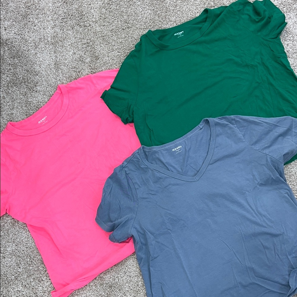 Set of 3 Old Navy Everywear T-shirts - Picture 5 of 5